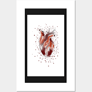 Valentines Heart Posters and Art